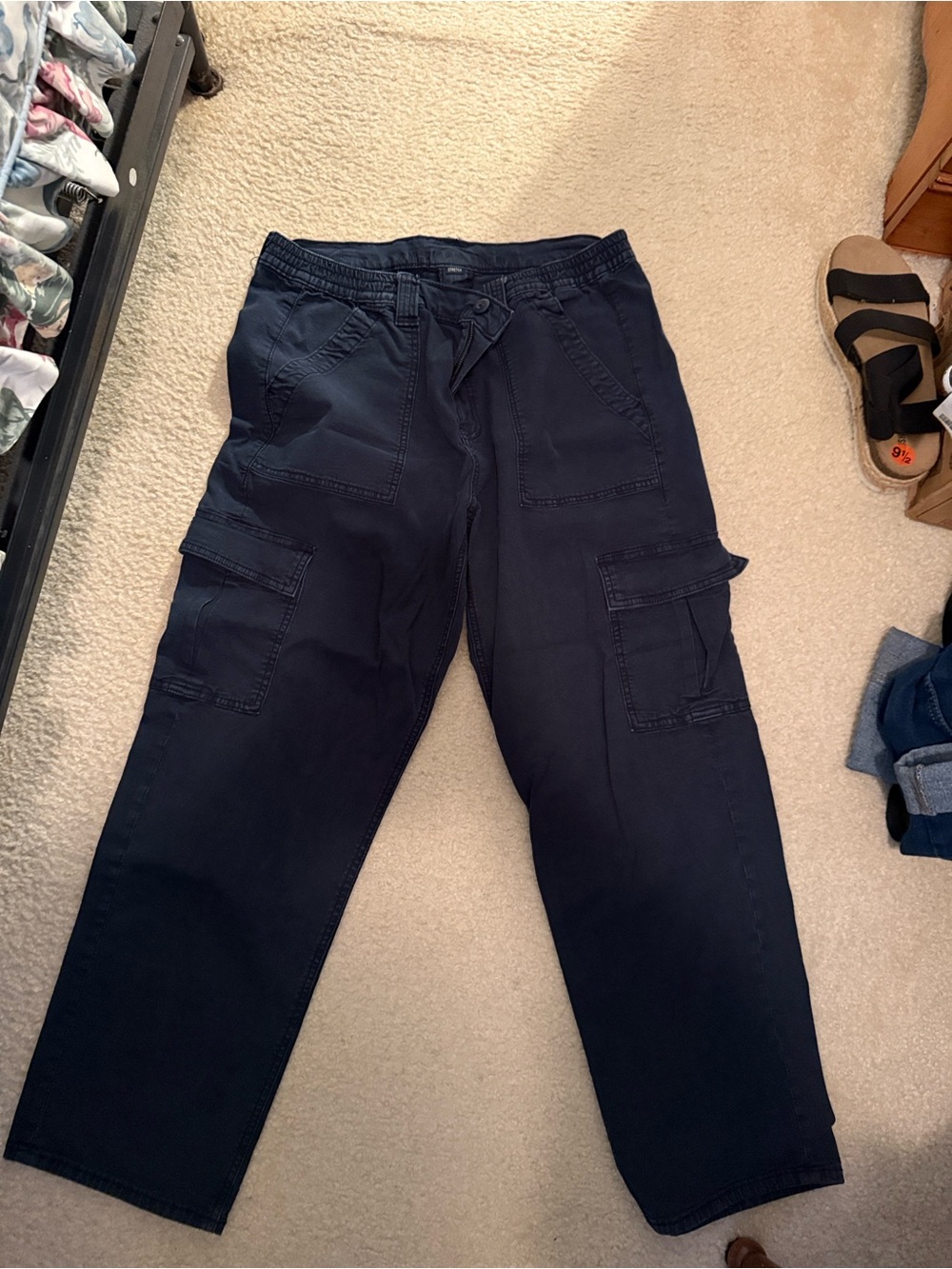American Eagle Outfitters Navy Women's Cargo Pants